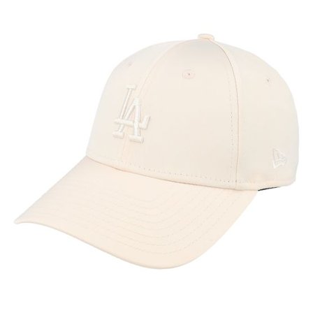 New Era - MLB Beige adjustable Keps - Los Angeles Dodgers Womens Satin 9FORTY Cream Adjustable @ Hatstore