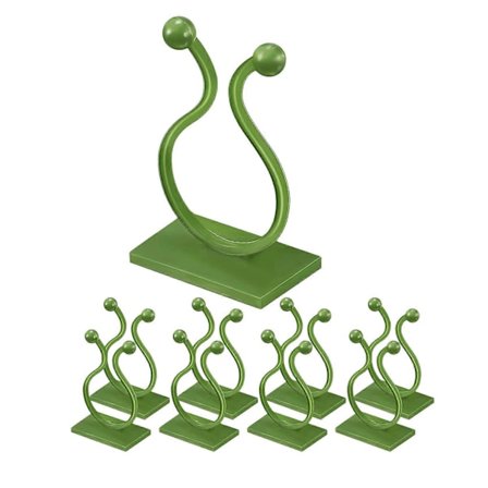 200 kpl Kasvien Kiipeilyseinän Kiinnitysklipsit, Kasvien Kiinnitystarrat Koukut Näkymättömille Seinäköynnöksille Kasvien Kiinnitys A