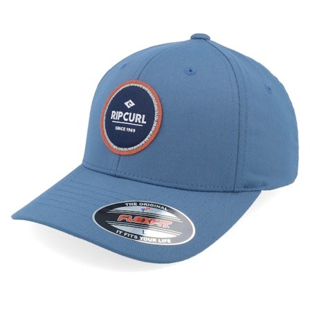 Kinder Rip Curl - Blau adjustable Cap - Kinder Routine Cap Boy Blue Lagoon Flexfit @ Hatstore