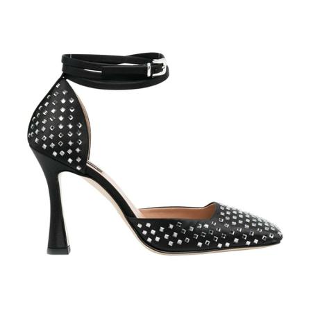 Pinko, Pinko With Heel Czarny Czarny, Kobieta, Rozmiar: 40 EU