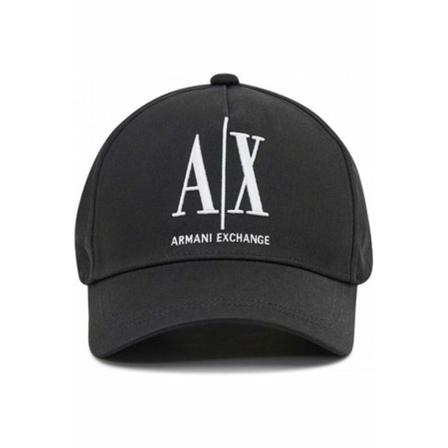 Armani Exchange Hoeds , Zwart , Heren , Maat: ONE Size Petten
