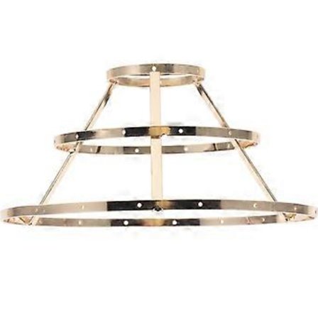 DIY Ramme For Lampeskjerm Jern Lampeskjerm Stativ Hjem Dekor Enkel Struktur 1 Sett