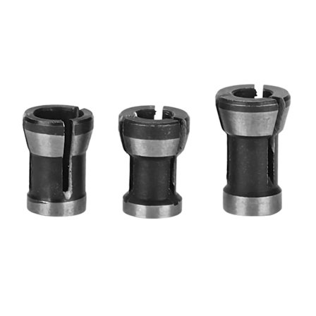 3 6 6.35 8 mm Istukka-adapteri Puun Jyrsintä Trimmausleikkuri Kaiverruspää