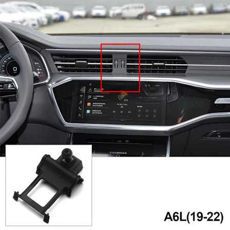 Dedikeret telefonholder monteringsbeslag til samlokalisering Audi A1 A3 A4 A5 A6 Q3 Q5 Q7 2016 2017 2018 2019 2020 2021 2022~01781