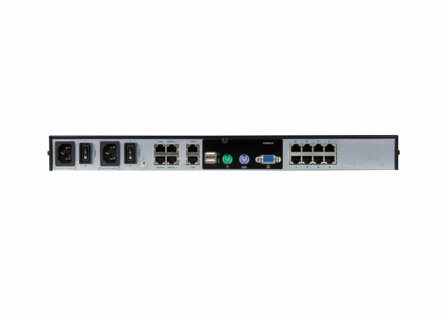 ATEN KVM over IP KN1108VA - KVM-svitsj - 8 porter - Styrt - rackmonterbar