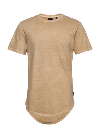 Onsron Life Longy Ss Tee Bf T-shirts Short-sleeved Brun ONLY & SONS