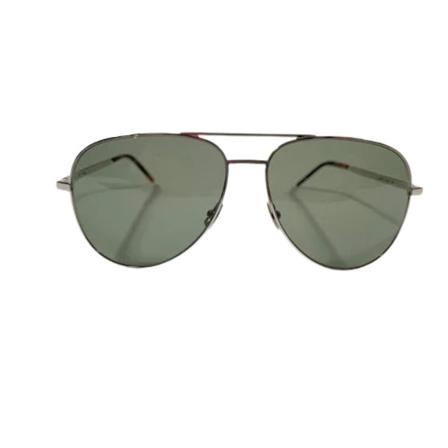 Saint Laurent Vintage, Pre-owned Sunglasses Geel, Dames, Maat:ONE Size