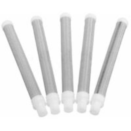 Airless sprøjtepistol filterelementer, 5 pakke 60 mesh filterelementer