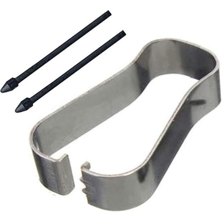 [2 stycken mjuka] Ersättningsspetsar för pekstift S Pen-spetsar/nibbar för Samsung Galaxy Tab S8, Tab S8 Plus S8 Ultra Stylus S Pen-spetsar/nibbar 