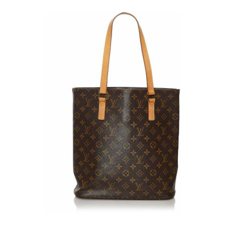 Louis Vuitton Vintage, Pre-owned Tote Bag Bruin, Dames, Maat:ONE Size,Canvas