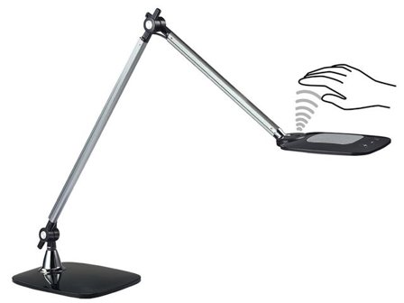 Bordslampa Aluminor Duke LED svart - Lyreco - Kontorsmöbler och inredning - Lampor och belysning - Skrivbordslampor