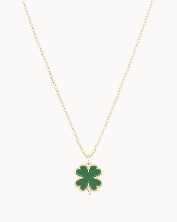 Lucky Clover hängsmycke i 18K Gulguld