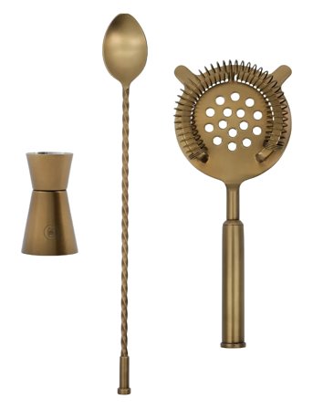 house doctor | Målebæger, Hdbaar, Antik Messingfinish | ONE SIZE