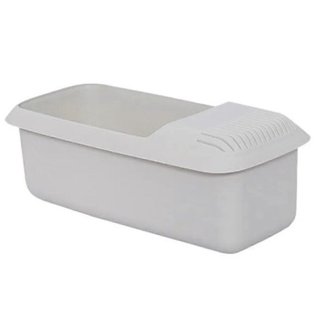 Nudel-Pastakoger med si, miljøvenlig plast, pastakoger til spaghetti, grøntsagsdamper, tåler opvaskemaskine ny