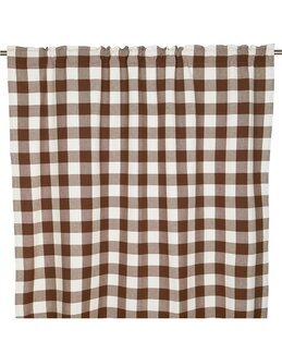 Multibandslängd Moa garnfärgad ruta 2-pack Brun - Kök,Jul - Fondaco