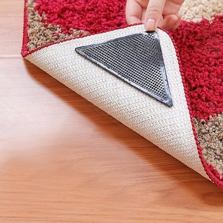 Sklisikker Matteunderlag / Antisklimatte (4-Pak)