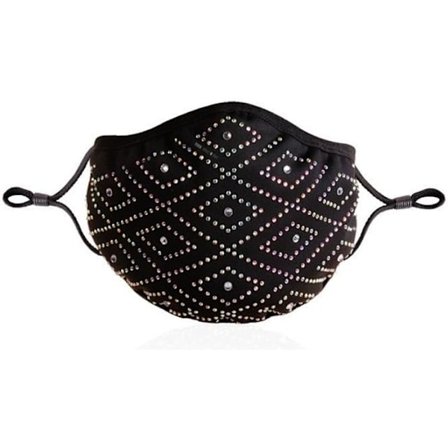 TD Creative Color Flash Diamond Rhinestone Butterfly Star Tygmask Black Diamond Rhinestone