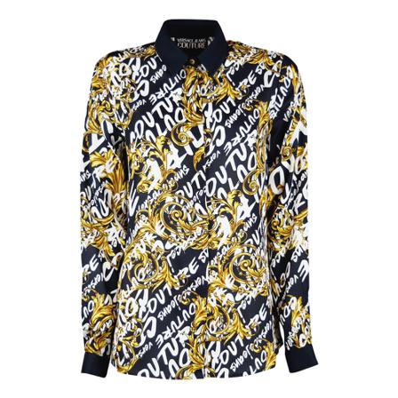 Versace Jeans Couture Shirt 73Hal2A1Ns163G89 Sort, Dame