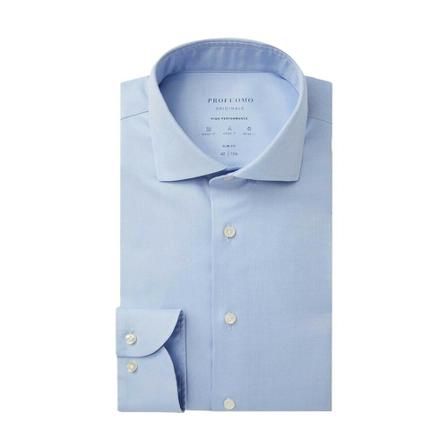 Profuomo Shirt , Blauw , Heren , Maat: L