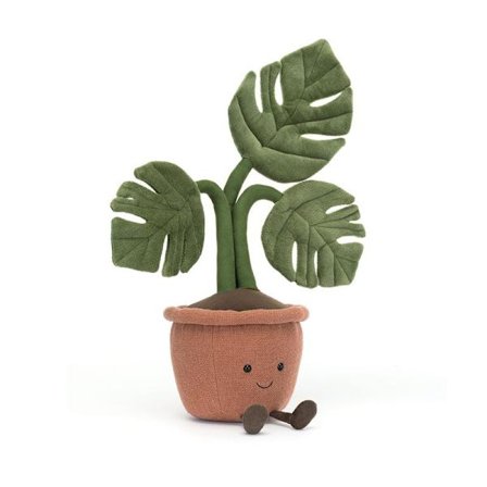 Jellycat 43 cm Amuseables Monstera Växt mjukisdjur