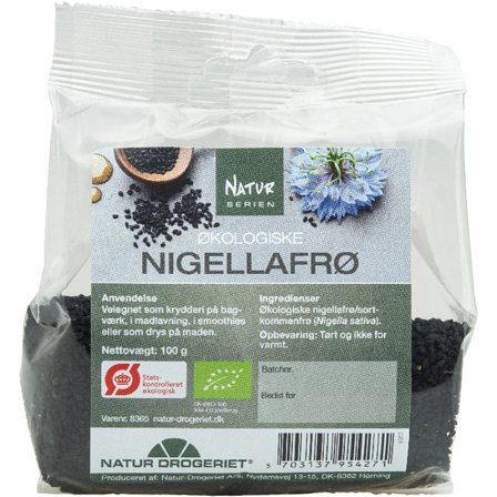 Natur Drogeriet Nigellafrø Ø 100 g, Helse & Madvarer, Krydderier, Kommen