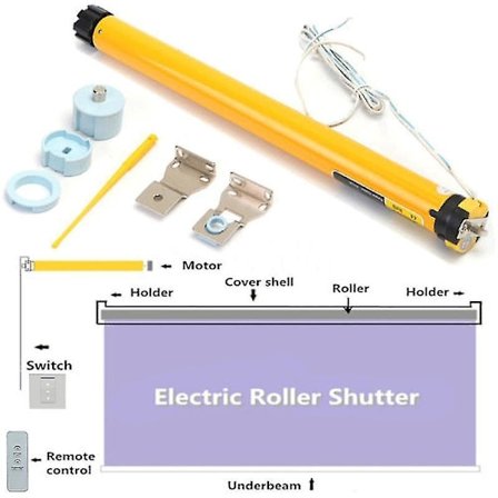 Smarthome Elektriske Gardiner 12v App Motoriseret Rullegardin