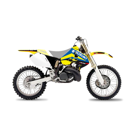 Kit Adesivi Blackbird Dream 4 Giallo-Blu-Nero - Suzuki RM 125 1996-2000