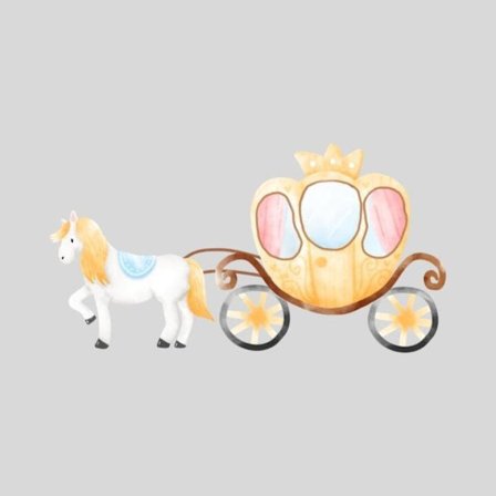 Barnrum Poster med häst Storlek 30×40 CM