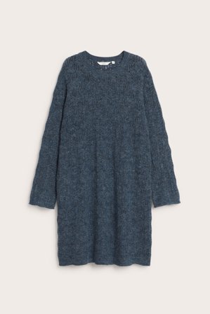 Kappahl | Sukienka z dzianiny | Ciemnoniebieski