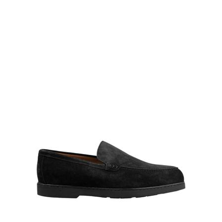 Doucal's Instappers , Zwart , Heren , Maat: 44 EU Instappers & Slip ons