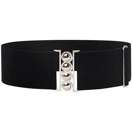 Bredt bælte til kvinder, stort bælte til kjole, elastisk bælte til kvinder