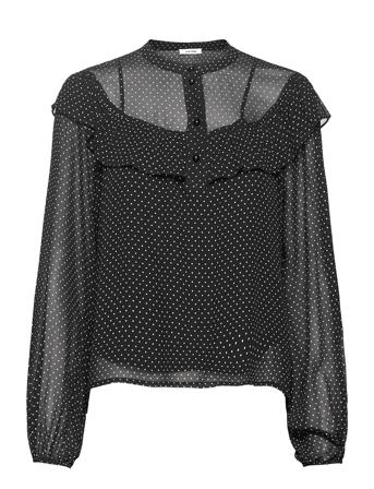 Roxana Shirt Black Nué Notes