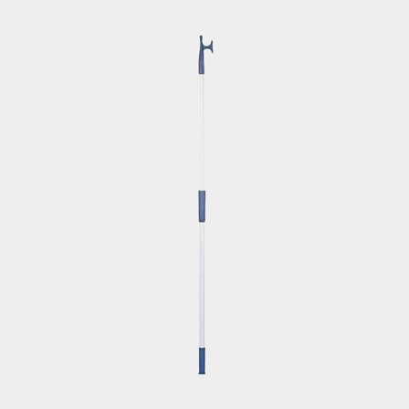 Telescopic boat hook, aluminium, 120 - 196 cm
