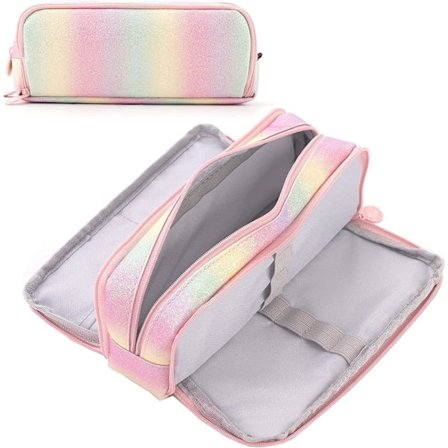 Pennal for jenter og gutter med 3 romslige rom