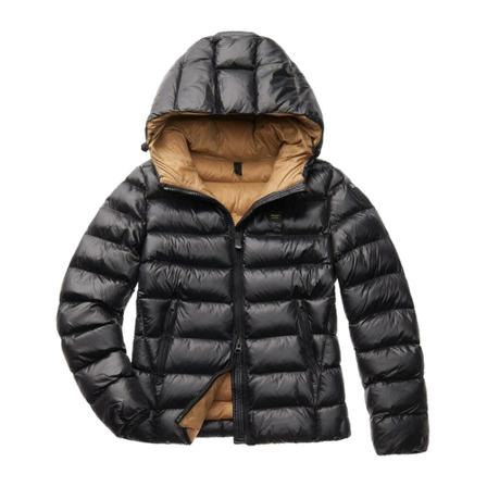 Blauer, Down Jackets Zwart, Dames, Maat:XL,nylon