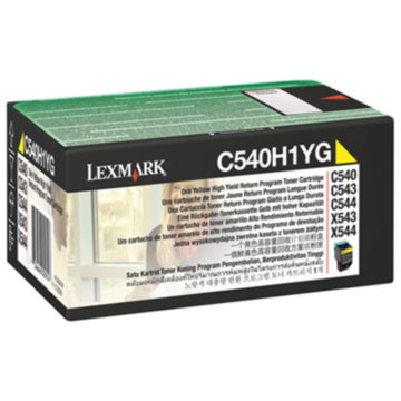 C540/C543/C544 Toner Yellow Re