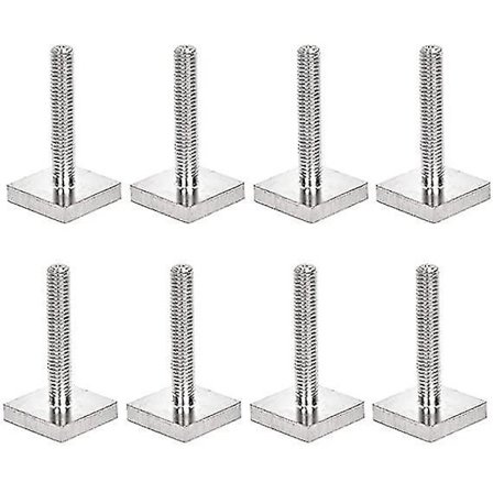 8 stk. T-sporadapter T-sporbolte Tagboks Cykeldele