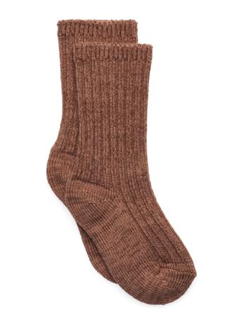 Noa Socks Socks & Tights Socks Brun Mp Denmark*Betinget Tilbud