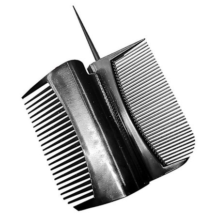 3-i-1 Fingerkam for menn og kvinner - Rett hår, reisevennlig, lett og sammenleggbar