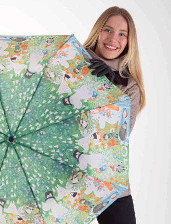 Dsignhouse Moomin Moomin Umbrealla Dangerous Journey 100Cm - Multi/patterned - Ø 100 CM