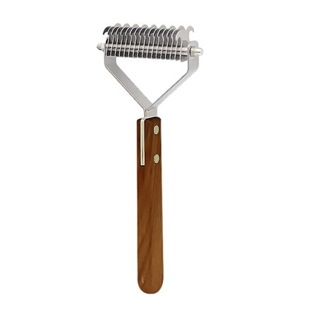 Coat King Børste for Hunder og Katter, Pels Stell Kam Avtaning Rake