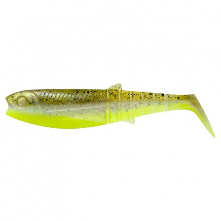 Savage Gear Cannibal Shad 6,8cm, 3g (5-pack) - Green Pearl Yellow