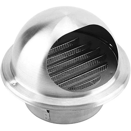 Ventilationsgitter Hætte Ventilation Udløb Rustfrit Stål Ventilationsgitter Luft