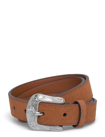 Lauren Ralph Lauren | Tooled-Buckle Leather Belt | S