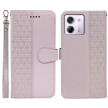 Pung Telefon Cover med Mønster i Læder til Xiaomi Poco M7 Pro 5G