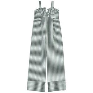 Monnalisa Green Striped Jumpsuit 8 Years - All in ones - 8 years - Red