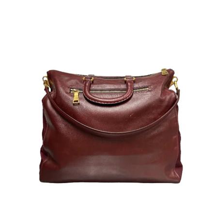 Prada Vintage Pre-owned Leather prada-Tass , Rood , unisex , Maat: ONE Size Vintage Tassen