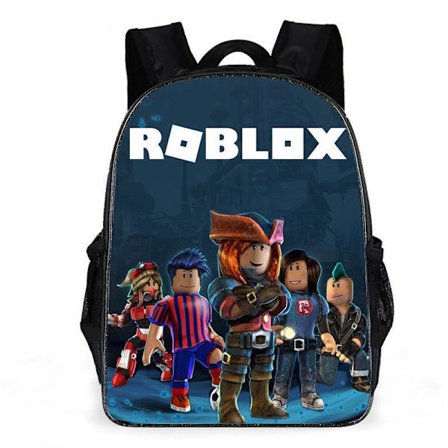 Roblox skolryggsäck för grundskolan och gymnasiet, barnryggsäck, ryggsäck -D6 ROBLOX enkel-sidig 07- 16 tum