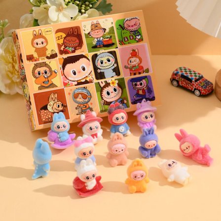 Julekalender, hulglæde-vedhæng, dekorationsgenstande, børnegaver