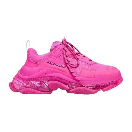 Balenciaga Vintage Sneakers Pink, Dame Vintage Sko, Størrelse: 38 EU